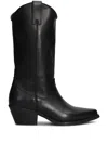 Metisse 55mm Leather Boots In Black