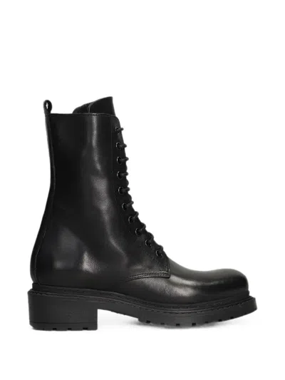 Metisse Amphibians Lace-up Boots In Black
