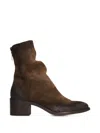 Metisse Degradè-effect Ankle Boots In Brown