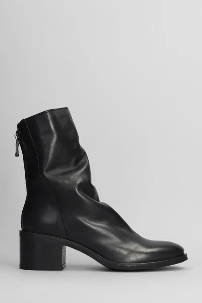 Metisse High Heels Ankle Boots In Black