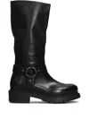 Metisse Low Heels Boots In Black