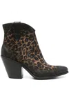 Metisse Leopard-print Boots