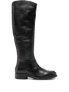 Metisse Side-zip Knee-high Boots In Black