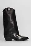 Metisse Texan Boots In Black