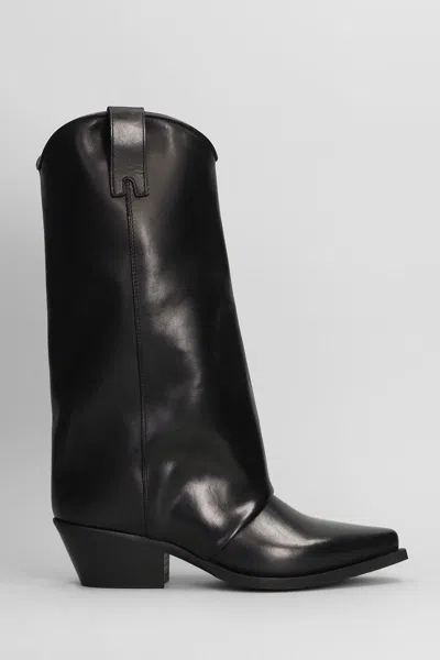 Metisse Texan Boots In Black
