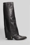 Metisse Texan Boots In Black