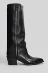 Metisse Texan Boots In Black