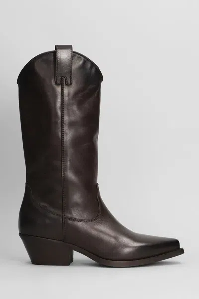 Metisse Texan Boots In Brown