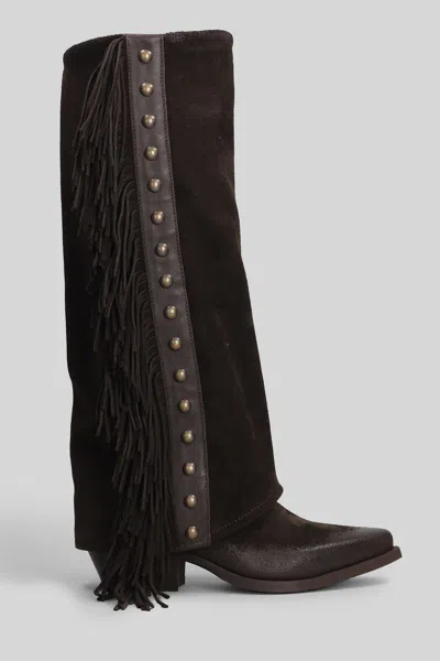 Metisse Texan Boots In Brown