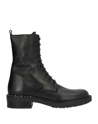 Metisse Woman Ankle Boots Black Size 11 Leather