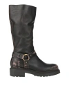 Metisse Woman Boot Dark Brown Size 6 Leather In Brown