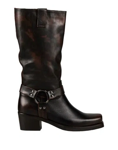 Metisse Woman Boot Dark Brown Size 7 Leather