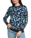 Metric Knits Animal Print Sweater In Animal Print
