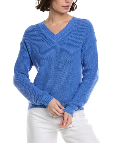 Metric Knits Pullover In Blue
