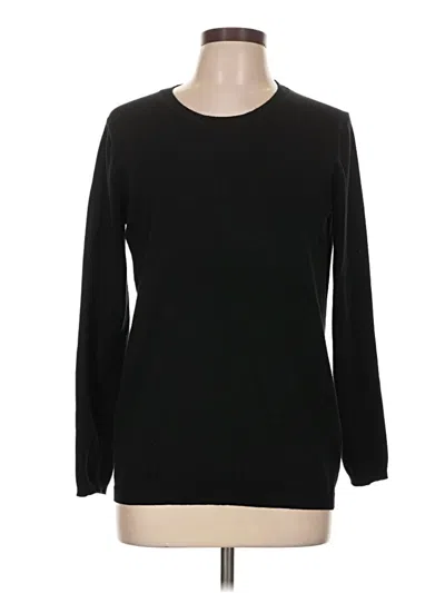 Pre-owned Metric Knits Pullover Sweater In Black