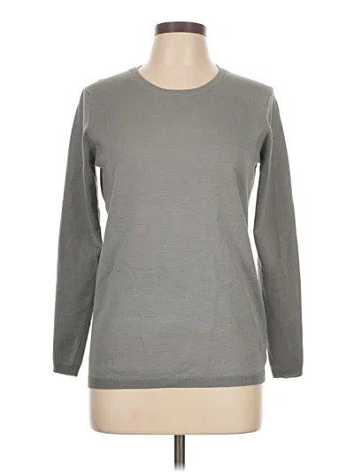 Pre-owned Metric Knits Pullover Sweater In Gray