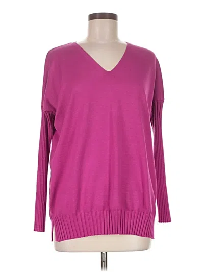 Pre-owned Metric Knits Pullover Sweater In Pink