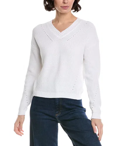 Metric Knits Pullover In White