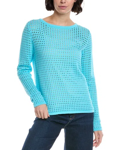Metric Knits Sweater In Blue