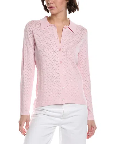 Metric Knits Sweater In Pink