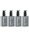 Metro Man Metroman Men's 4pc Wet Set Travel Bundle