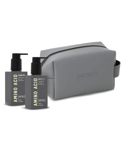 Metro Man Travel Size 100ml Amino Acid Shampoo - 2pk