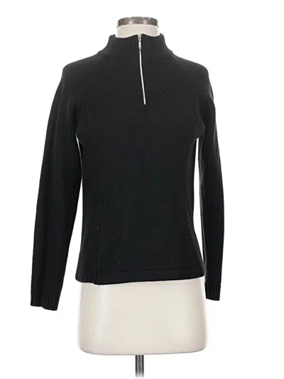 Pre-owned Metropolis By Couloir Turtleneck Sweater In Black