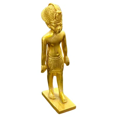 Pre-owned Metropolitan 1970's Petite Mma The Boy King Tutankhamen  Museum Of Art In Brown