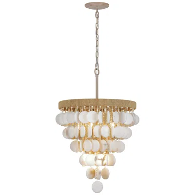 Metropolitan Aurelia's Cove 8-light Autumn White Pendant
