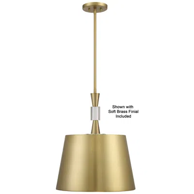 Metropolitan Baratti 18 1/4" Wide Soft Brass 3-light Pendant