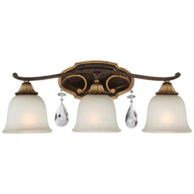 Metropolitan Chateau Nobles 23 3/4"w Bronze Bath Light