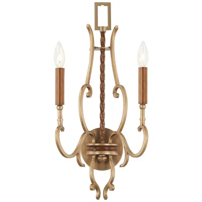 Metropolitan Magnolia Manor 12-light Pale Gold Chandelier