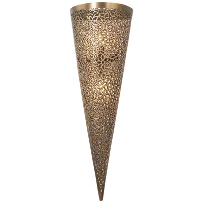 Metropolitan Moradabad 2-light 10-in Gilded Brass Wall Sconce