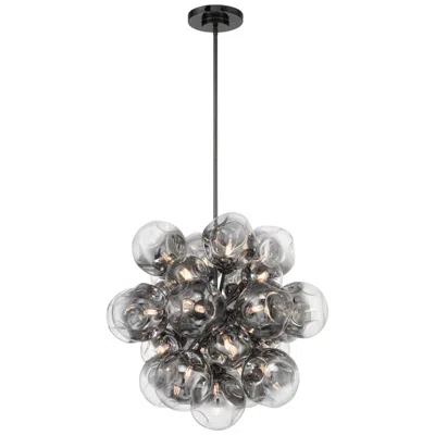Metropolitan Neveh 25-light 31.75-in Gun Metal Pendant