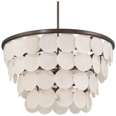 Metropolitan Olyra 12-light 31.75-in Plated Dark Bronze Pendant