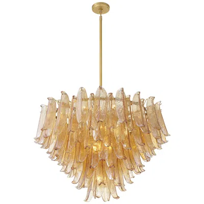 Metropolitan Regent 17-light 36.75-in Legacy Brass Indoor Chandelier