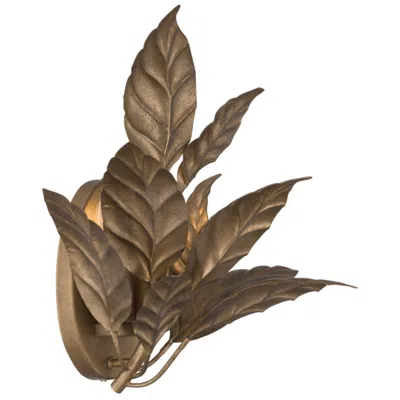 Metropolitan Seraphine 2-light 11-in Weathered Gold Decorative Wall Sconce