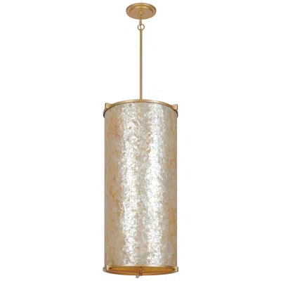 Metropolitan Sommers Bend 6-light Fawn Gold 15-in Foyer Pendant