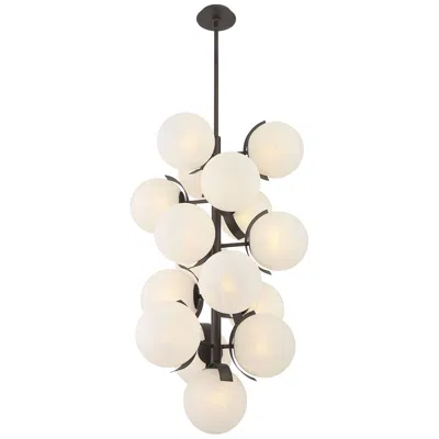 Metropolitan Vino 16-light 24.75-in Dark Bronze Indoor Pendant