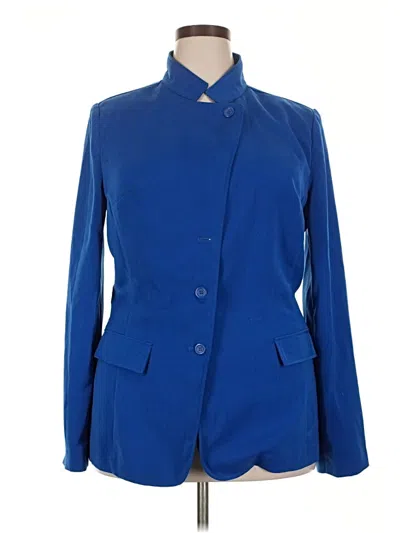 Pre-owned Metrostyle Blazer Jacket In Blue