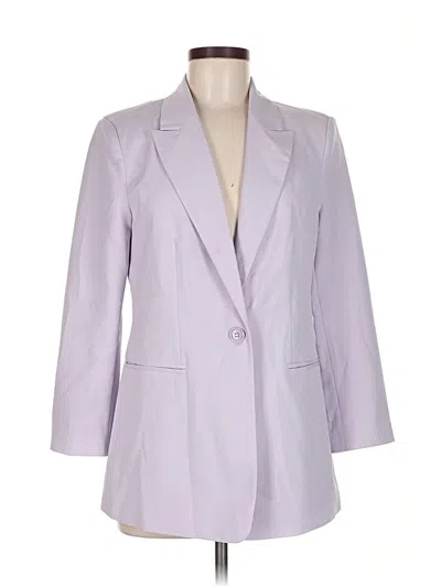 Pre-owned Metrostyle Blazer Jacket In Purple