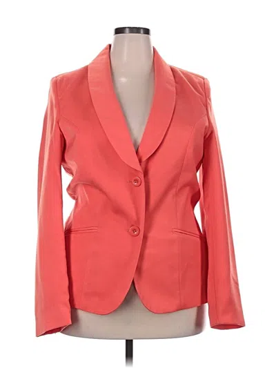 Pre-owned Metrostyle Blazer Jacket In Red