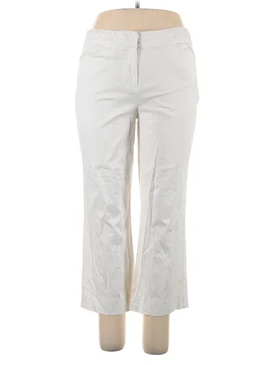 Pre-owned Metrostyle Casual Pants In White