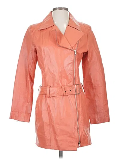 Pre-owned Metrostyle Trenchcoat In Orange