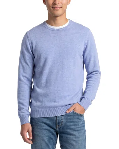 Mette 100% Cashmere Crewneck Sweater In Blue
