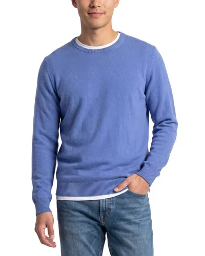 Mette 100% Cashmere Crewneck Sweater In Blue