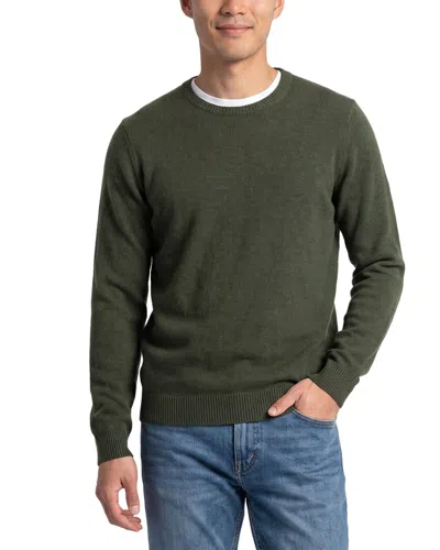 Mette 100% Cashmere Crewneck Sweater In Green