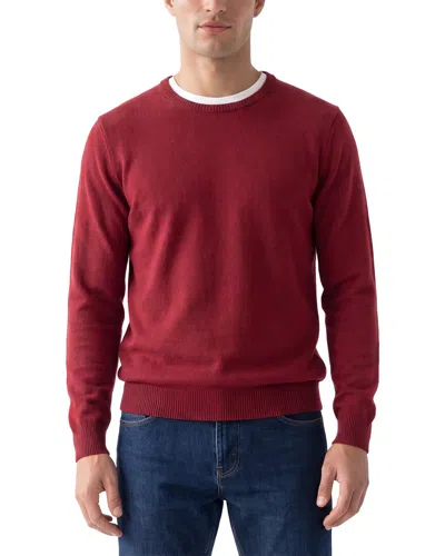 Mette 100% Cashmere Crewneck Sweater In Red