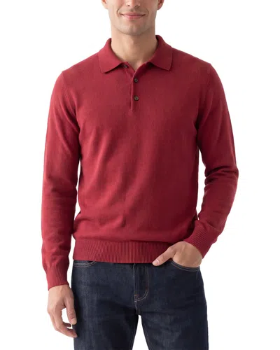 Mette 100% Cashmere Polo Sweater In Brown
