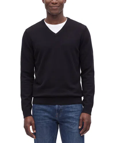 Mette 100% Cashmere V-neck Sweater In Black